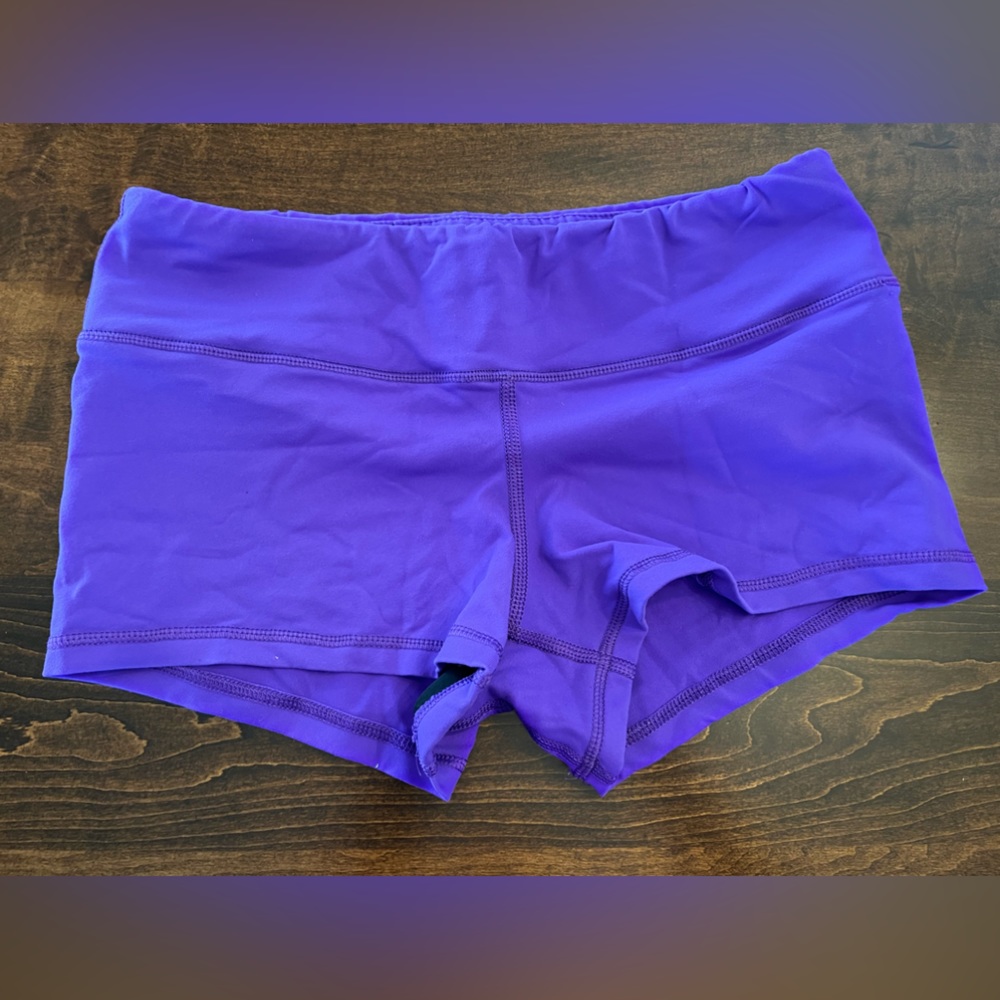 Fleo Purple Athletic Shorts